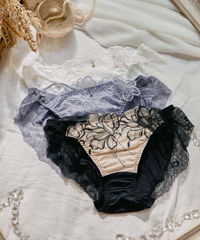 エレガントコレクション2512デザインノーマルショーツLL  【northerly】